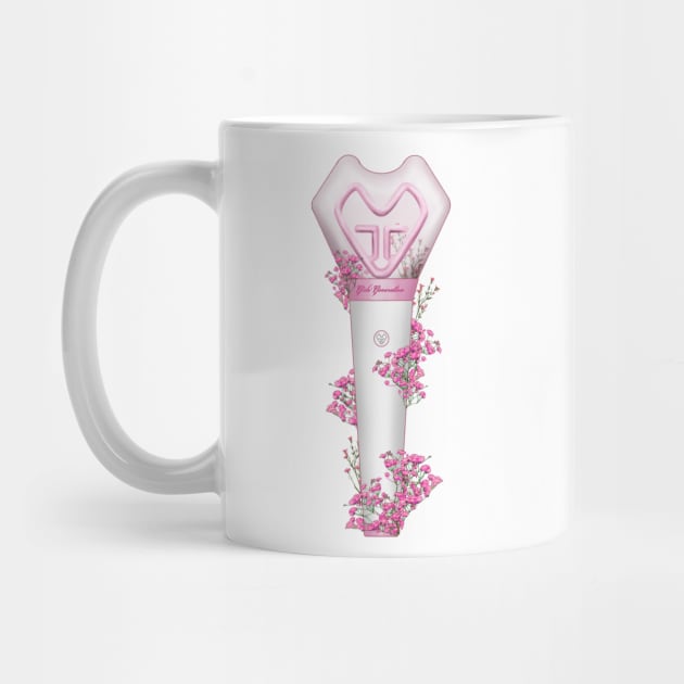 SNSD - Girl's Generation Floral Lightstick kpop by RetroAttic